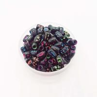 Spray Painted Acrylic Beads emotion DIY mixed colors Approx 2.8mm Approx Sold By Bag