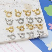 Brass Spring Ring Clasp plated DIY nickel lead & cadmium free Sold By PC