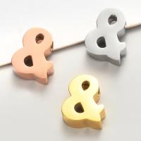 Edelstahl-Beads, 304 Edelstahl, DIY, keine, 8x10mm, 10PCs/Tasche, verkauft von Tasche