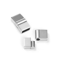 Stainless Steel Magnetic Clasp 304 Stainless Steel polished DIY original color Sold By PC