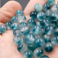 Jade Perlen, verschiedene Größen vorhanden, blau, verkauft von PC