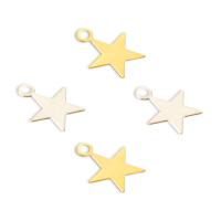 Fashion Iron Pendants Star DIY nickel lead & cadmium free Approx 2mm Approx Sold By Bag