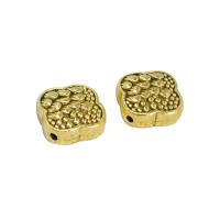 Zinc Alloy Spacer Beads Four Leaf Clover plated DIY nickel lead & cadmium free Approx 1.6mm Sold By Bag