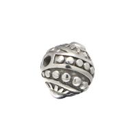Perlas de acero inoxidable, chapado, 11.50x13mm, Vendido por UD
