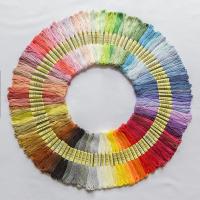 Ledning af polyester, du kan DIY, blandede farver, 8m/PC, Solgt af PC