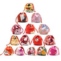 Jewelry Pouches Bags Polyester durable mixed colors Sold By PC