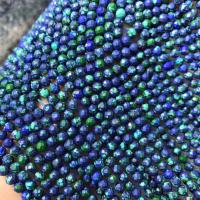 Lapis Lazuli Beads, Ronde, gepolijst, DIY & verschillende grootte voor keus & gefacetteerde, azuursteen, Per verkocht Ca 15 inch Strand