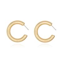 Oorbel sieraden, Copper Coated Plastic, mode sieraden & voor vrouw, meer kleuren voor de keuze, 35mm, Verkocht door pair