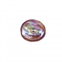 Cultured No Hole Freshwater Pearl Beads, DIY, purple, 19-21mm, Sold By PC