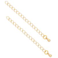 Brass Extender Chain plated DIY nickel lead & cadmium free 60mm Sold By Strand