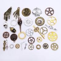 Zinc Alloy Pendants plated DIY mixed colors nickel lead & cadmium free 12-25mm Approx Sold By Bag