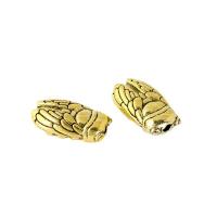 Zinc Alloy Jewelry Beads Cicada plated DIY nickel lead & cadmium free Sold By Bag