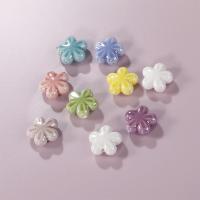 Porslin Smycken Pärlor, Blomma, annan förpackning stil för val & DIY, fler färger för val, 18mm, Säljs av PC