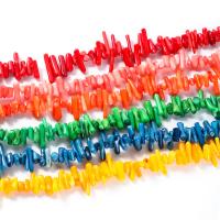 Koraliki z muszli w kolorze naturalnym , Muszla, Nieregularne, obyty, DIY, dostępnych więcej kolorów, 8-12mm, około 150komputery/Strand, sprzedawane na około 47 cal Strand