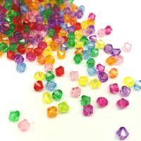 Transparent Acrylic Beads, Rhombus, DIY & different size for choice, more colors for choice, Approx 100PCs/Bag, Sold By Bag