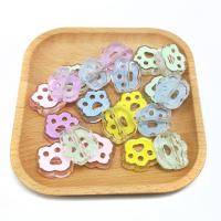 Transparent Acrylic Beads, Claw, DIY & enamel, more colors for choice, 25x22x9mm, Approx 100PCs/Bag, Sold By Bag