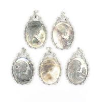 Shell Pendants Unisex grey Sold By PC
