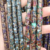 Cloisonne Stone Beads Column DIY Sold Per Approx 38 cm Strand