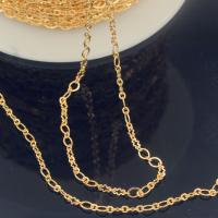 Brass Extender Chain real gold plated DIY nickel lead & cadmium free Sold By m