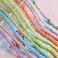 Porcelain Jewelry Beads Flat Round DIY Approx Sold By Strand