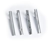 Slipse nål, Messing, forkromet, forskellige stilarter for valg & for mennesket, 60x6mm, Solgt af PC