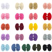 Hair Accessories DIY Findings, Cloth, Bowknot, handmade, for children, more colors for choice, 120mm, Sold By PC