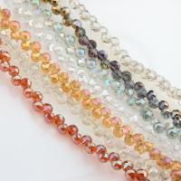 Teardrop kristal kralen, gepolijst, DIY & gefacetteerde, meer kleuren voor de keuze, 8mm, Verkocht door PC