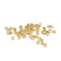 Brass Ear Nut Component 14K gold plated DIY nickel lead & cadmium free Sold By PC