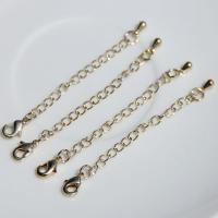 Brass Extender Chain gold color plated DIY nickel lead & cadmium free Length Approx 6.5 cm Sold By PC