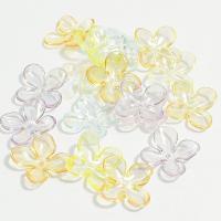 Hair Accessories DIY Findings Resin Flower mixed colors Approx Sold By Bag