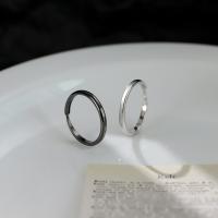 Brass Finger Ring plated Adjustable & for woman nickel lead & cadmium free 2mm US Ring Sold By PC