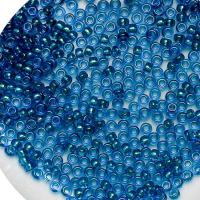Japanin Glass Siemenhelmet, Lasihelmet, Pyöreä, tee-se-itse, enemmän värejä valinta, nikkeli, lyijy ja kadmium vapaa, 2mm, N. 1100PC/laukku, Myymät laukku