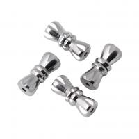 Brass Screw Clasp platinum color plated DIY Sold By PC