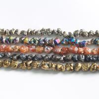 مجوهرات كوارتز الطبيعية الخرز, مطلي, ديي & حجم مختلفة للاختيار, المزيد من الألوان للاختيار, تباع لكل تقريبا 38 سم حبلا