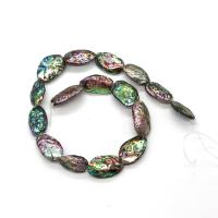 Abalone Shell Beads DIY multi-colored 13x20- Approx Sold By Strand