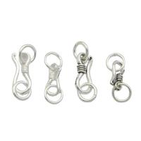 925 Sterling Silver S Hook Clasp DIY Sold By PC