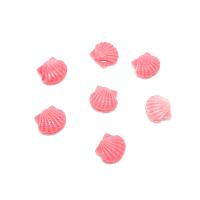 Natural Pink Shell Beads Queen Conch Shell Carved fashion jewelry & DIY pink 15mm Sold By PC