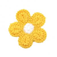 Sewing on Patch Polyester Flower Embroidery DIY & for woman Sold By PC