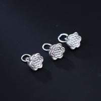925 Sterling Silver Pendant silver color plated silver color Sold By PC