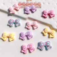 Mobile Phone DIY Decoration Resin Bowknot enamel Sold By Lot