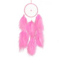 Fashion Dream Catcher Feather with Velveteen & Wood & Iron handmade & for woman Sold By PC