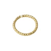 Brass Open Jump Ring Round plated DIY nickel lead & cadmium free Sold By PC