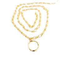 Brass Beading Chains 18K gold plated DIY Sold By Lot