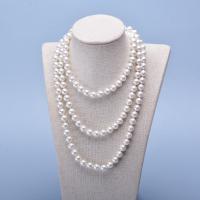 Collar de Nácar de Mar del Sur, Shell Pearl, Esférico, longitud diferente para la opción & para mujer, Blanco, Vendido por UD