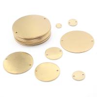 Brass Jewelry Connector Round gold color plated DIY golden nickel lead & cadmium free Sold By PC