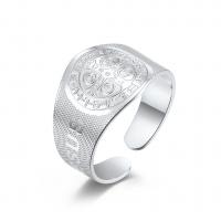 Titanium Steel Finger Ring plated Unisex 13.50mm US Ring Sold By PC