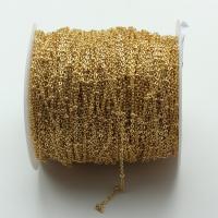Brass Beading Chains plated DIY 1.50mm Sold By Lot