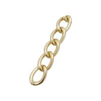 Aluminum Chains plated DIY & twist oval chain nickel lead & cadmium free Sold By m