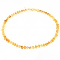 Amber Necklace Nuggets for children yellow 6-10mm Length Approx 32 cm Sold By PC