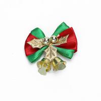 Cloth ribbon  bow Bowknot DIY & Christmas jewelry 45mm Sold By PC